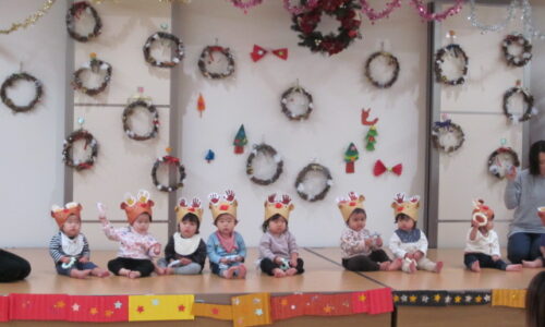 クリスマス会をしました