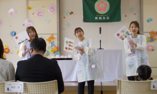 進級・入園式がありました