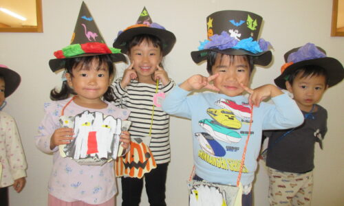 ハロウィンを楽しみました