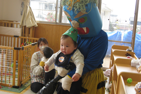 2月3日鬼さんがやってきた～