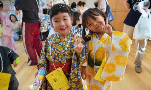 さつきっズフェスティバル(夏祭り)を開催しました